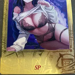 WES - Goddess Story Gold METAL Card - NO Serial Number - Anime Girl Genshin - Image 3