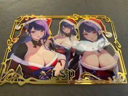 Goddess Story Gold METAL Card - Bikini - Random Serial Number #/100! Anime Girl - Image 2