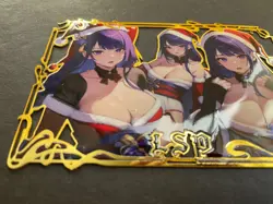 Goddess Story Gold METAL Card - Bikini - Random Serial Number #/100! Anime Girl - Image 4