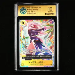 CCG Pristine 10 Bandai 2025 ONE PIECE JPN . TCG Card OP13-108 SR Jewelry Bonney - Image 1