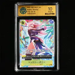 CCG Pristine 10 Bandai 2025 ONE PIECE JPN . TCG Card OP13-108 SR Jewelry Bonney - Image 2