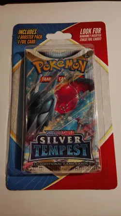 Silver Tempest check lane blister 1 pack + 1 foil card - Image 1