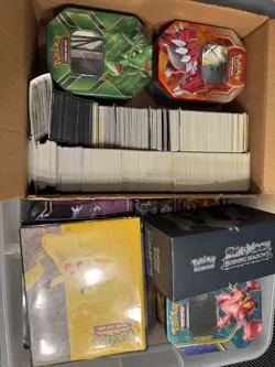 Large Pokemon Card Lot - EX/GX/Full Arts - 70+ Ultra Rares + 1000+ Bulk + Tins - Image 2