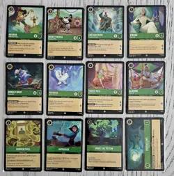 Disney Lorcana FABLE TCG Complete Common Play Set 288 Cards - Image 4