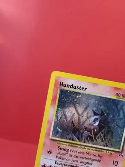 Pokemon Karte/card Houndour Hunduster 5/75 Neo Discovery Holo Swirl - Excellent+ - Image 2