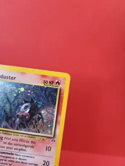 Pokemon Karte/card Houndour Hunduster 5/75 Neo Discovery Holo Swirl - Excellent+ - Image 3