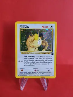 Pokemon Karte/card - Meowth Mauzi Black Star Promo 10 Holo Excellent-near Mint - Image 1