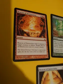 Fifth Dawn. MTG x3 Card. Beacon of Immortality,Creation, Destruction. Rares - Image 5