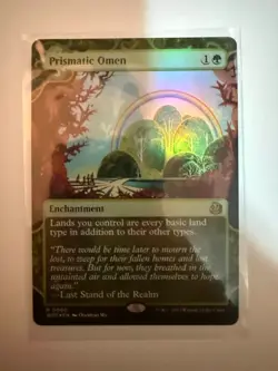 MGT Copy Enchantment, Prismatic Omen, Knightly Valor, Ground Seal - Foil NM WOE - Image 3