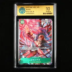 CCG Pristine 10 Bandai 2025 ONE PIECE JPN . TCG Card OP13-028 SR Shanks - Image 1