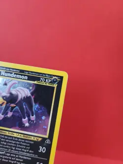 Pokemon Karte/card - Hundemon Houndoom 4/75 - Neo Discovery Swirl - Excellent+ - Image 3