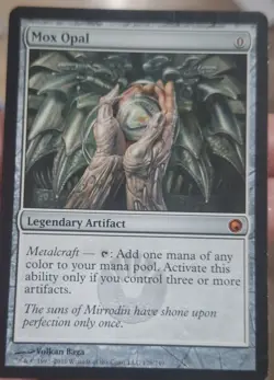 1 x Mox Opal - Scars of Mirrodin - Moderate Play - MTG - Image 1