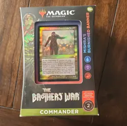 MTG: The Brothers' War Commander Deck - Mishra's Burnished Banner - New, Sealed - Image 1