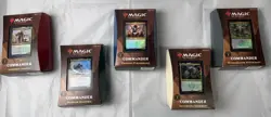 Complete MTG Strixhaven School of Mages Commander Deck Set 5 Box EDH Magic - Image 1