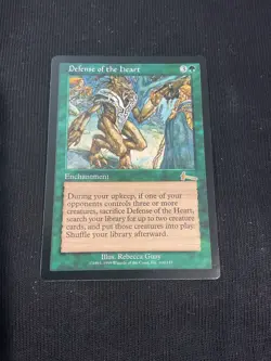 Magic The Gathering Urza's Legacy Defense of the Heart #100/143 MTG LP - Image 1