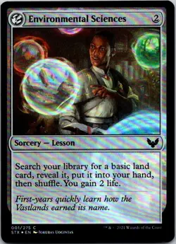 Environmental Sciences C Foil Strixhaven: School of Mages 1 LP - Image 1