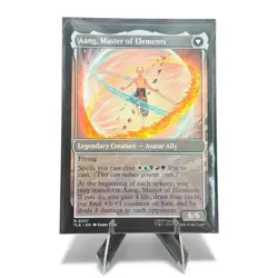 MTG Avatar Aang // Aang, Master of Elements - Avatar: The Last Airbender #207 - Image 2
