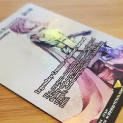 1x Lightning, Lone Commando, Showcase Art Foil 0054, Final Fantasy, MTG NM - Image 4