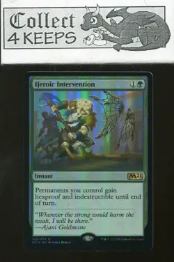 Heroic Intervention Promo Pack Foil Core 2021 Rare Near Mint - Image 1