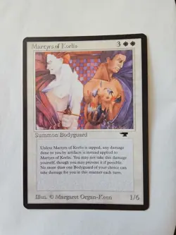 Martyrs of Korlis Antiquities 1994 Regular Uncommon MtG Magic the Gathering NM - Image 1