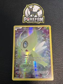 Pokemon Celebi XY111 XY Mythical Collection Full Art Holo NM - Image 1