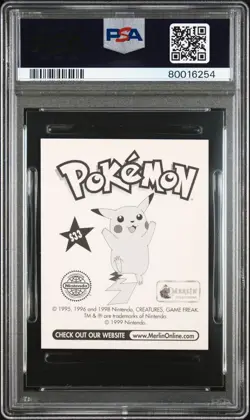 1999 Merlin Pokemon S33 Prof.Oak - Prism PSA 9 - Image 2