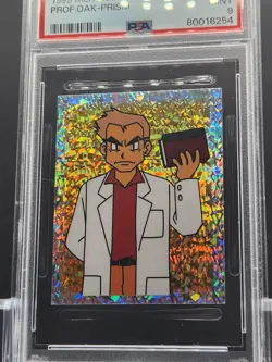 1999 Merlin Pokemon S33 Prof.Oak - Prism PSA 9 - Image 3