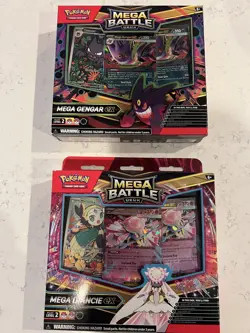 Pokemon Mega Gengar + Mega Diancie Ex Mega Battle Decks. Set Of Two *Sealed New* - Image 1