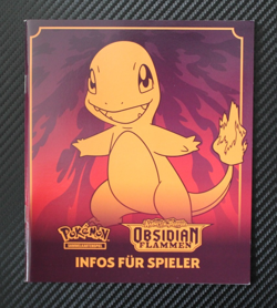 Pokemon Info Heft Buch Spieler Trainer Obsidian Flammen Deutsch Spielanletung - Image 1