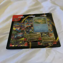 ✅Christmas Shipping✅Pokemon TCG: Mega Evolution 3 Pack Blister Psyduck - Image 1
