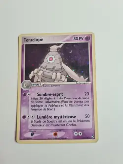 Carte Pokemon TERACLOPE 14/108 Holo Bloc EX Gardiens du Pouvoir FR Etat Moyen - Image 1