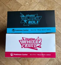 Pokemon Center Black Bolt & White Flare Elite Trainer Box ETB Set - SEALED? - Image 4