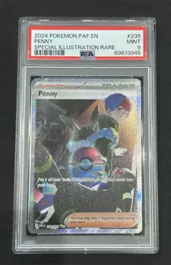 Penny 239/091 Paldean Fates SIR Holo 🔥 Pokemon PSA 9 - Image 1