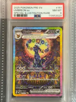 Pokemon Prismatic Evolutions Eeveelution SIR set,God Pack Graded, 100% Authentic - Image 2