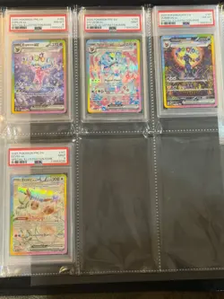 Pokemon Prismatic Evolutions Eeveelution SIR set,God Pack Graded, 100% Authentic - Image 3