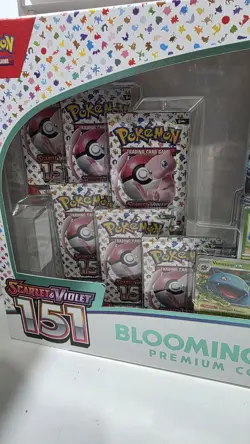 151 blooming waters premuim Collection Box - Pokemon TCG - factory sealed - Image 3