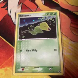2004 Pokemon EX FireRed & LeafGreen Bellsprout Reverse Holo 53/112 LP - Image 1