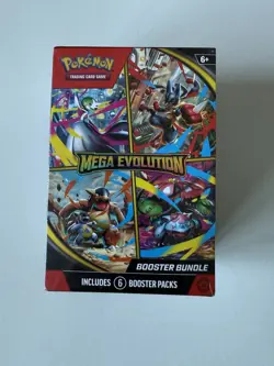 Pokemon TCG: Mega Evolution Booster Bundle (6 Booster Packs) - Image 1