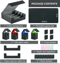 Deck Case Storage Box For Trading Cards Bundle - Image 2