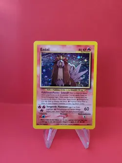 Pokemon Karte/card - Entei 6/64 - Neo Revelation Rare Holo - Near Mint - Image 1