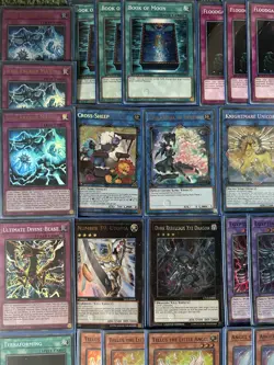 YuGiOh High Rarity Sleeved Egyptian God Card Obelisk 70 Card TOURNAMENT Deck - Image 3