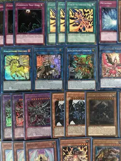 YuGiOh High Rarity Sleeved Egyptian God Card Obelisk 70 Card TOURNAMENT Deck - Image 4