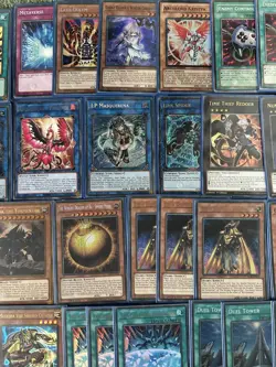YuGiOh High Rarity Sleeved Egyptian God Card Obelisk 70 Card TOURNAMENT Deck - Image 5