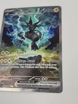 Pokemon TCG Zekrom EX Black Bolt Special Illustration Card #166/086 NM - Image 2