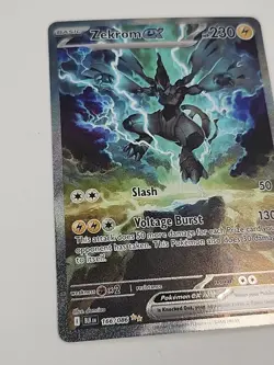 Pokemon TCG Zekrom EX Black Bolt Special Illustration Card #166/086 NM - Image 3