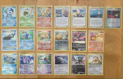 *Private Listing* Pokemon 19 Card Lot Diamond And Pearl Era - Image 1
