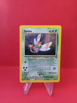 Pokemon Karte/card - Yanma 17 /75 Neo Discovery Swirl - Exc-Near Mint - Image 1