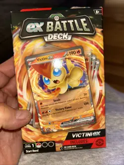 Pokemon: EX Battle Deck - Victini EX TCG Trading Card Game New Sealed Level 1 - Image 1