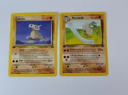 Pokemon Card 1st Edition Jungle Cubone & Marowak US - Image 1