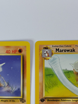 Pokemon Card 1st Edition Jungle Cubone & Marowak US - Image 3